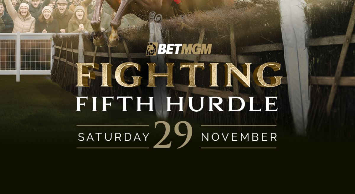 BetMGM are the official sponsors of Newcatsle's Fighting Fifth Hurdle on November 29th.